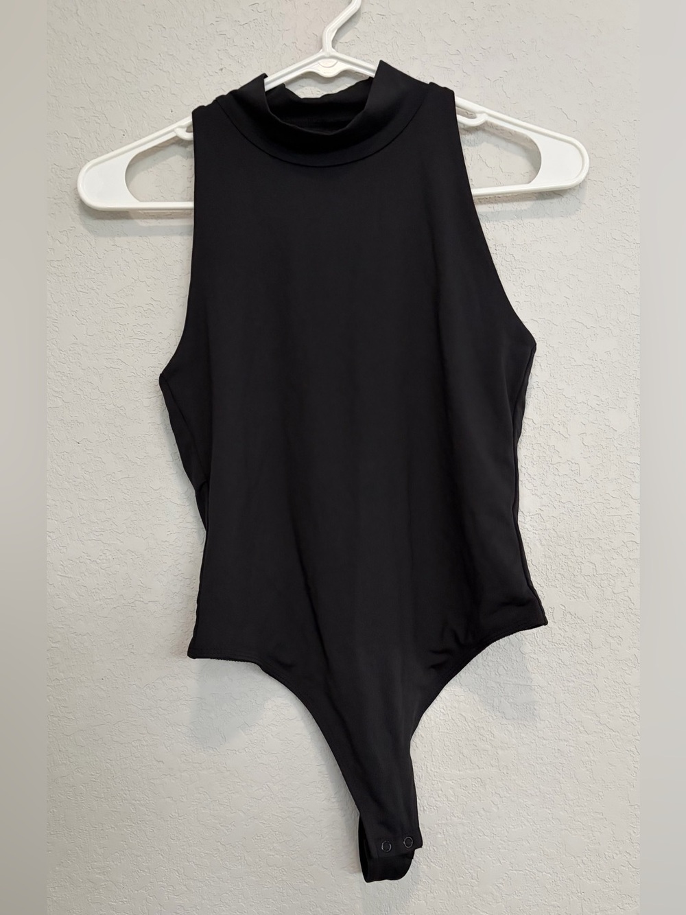 House of Harlow 1960 Black Sleeveless High-Neck Kids Bodysuit